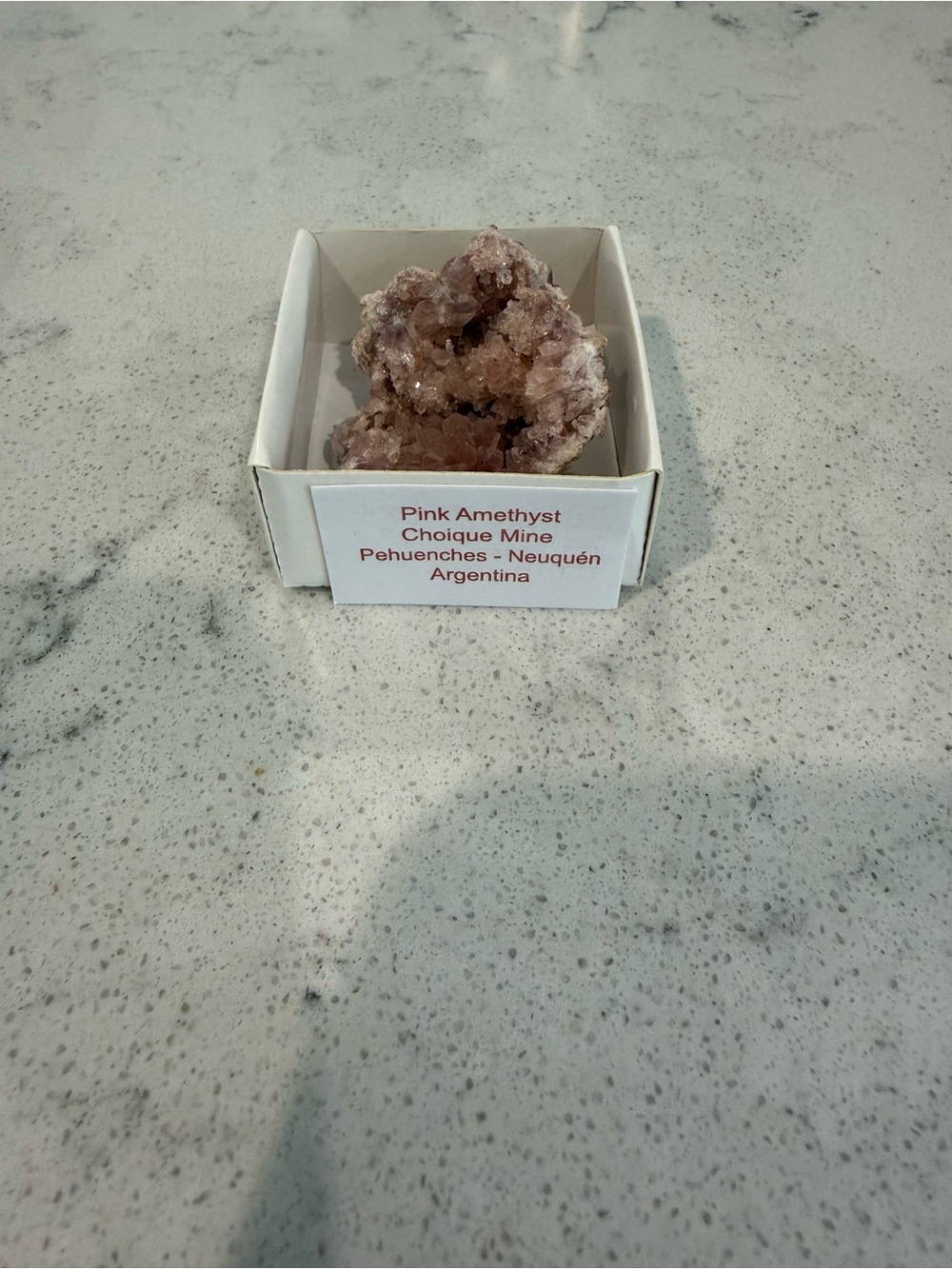 Pink Amethyst Cluster - Picture 4 of 4